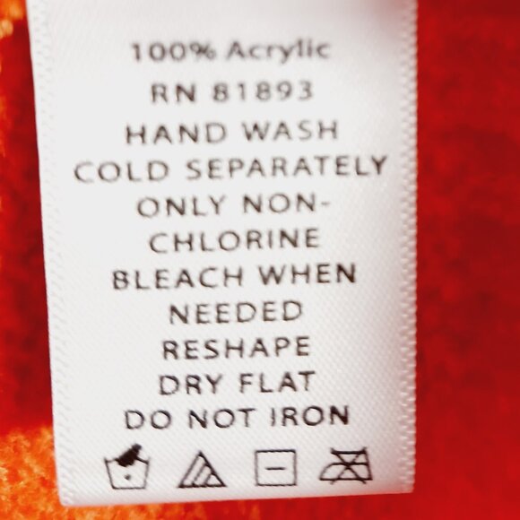 Denim & Company Orange Hooded Sweater Jacket & Tank, Size Large, Fall, Halloween - Picture 16 of 16